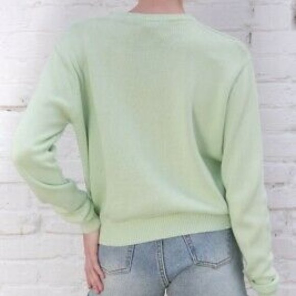 Brandy Melville pastel green jessica sweater - Picture 2 of 2